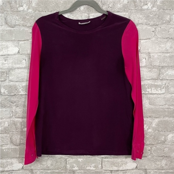 Equipment Femme Colorblock Liam silk Blouse - Picture 2 of 7